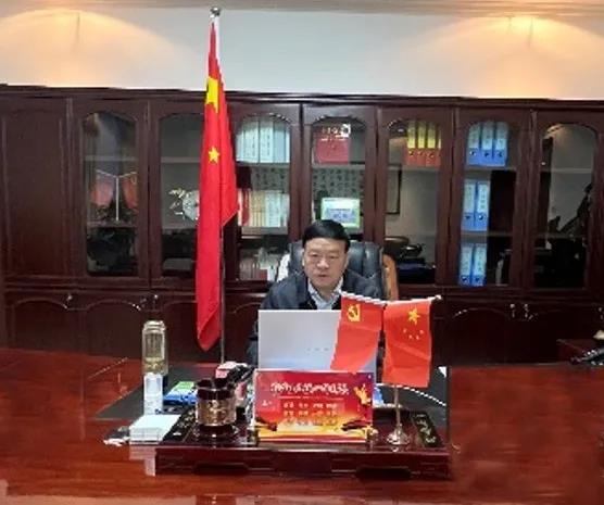 敦煌種業(yè)召開2022年新春團拜會 公司黨委書記、董事長劉興斌致新年賀辭